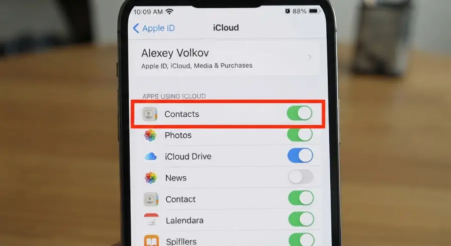 Как включить синхронизацию контактов с iCloud на iPhone: настройки iCloud